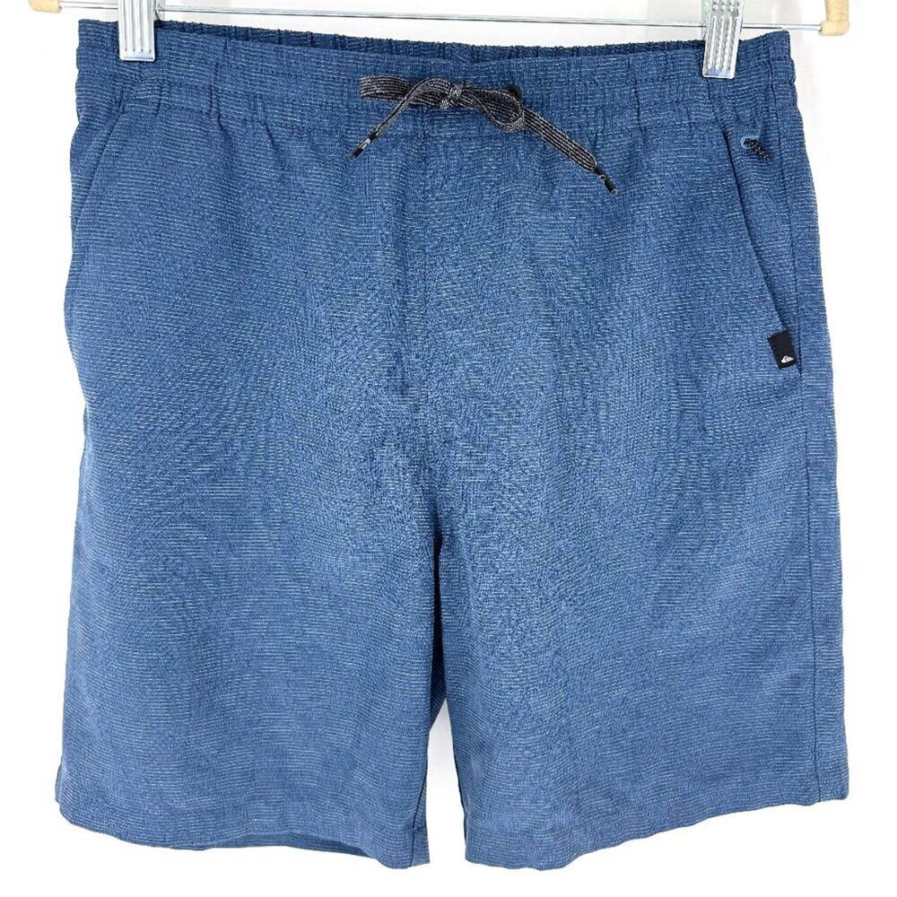 Quiksilver Water Repellent Amphibian Board Shorts Blue Size Men's Small
